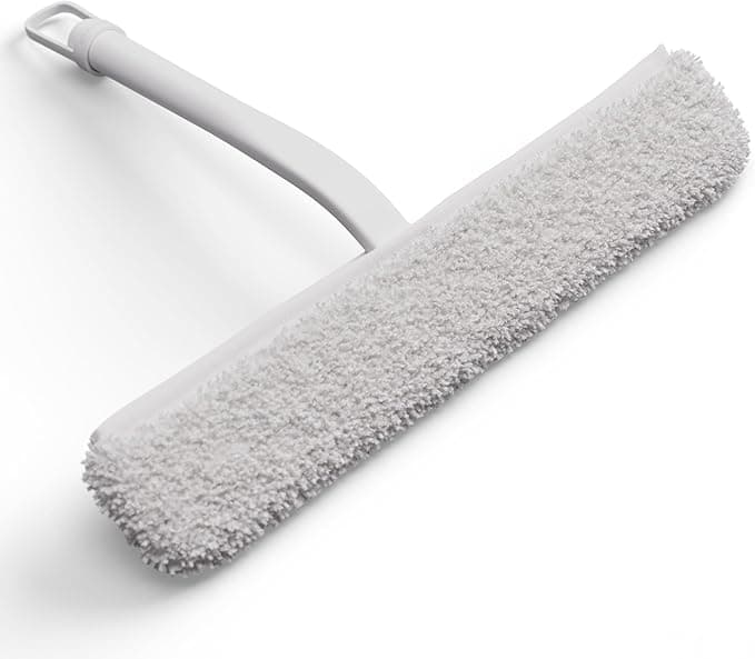 Gütewerk Rasqueta y Trapo 2 en 1 para Cristales y Mamparas