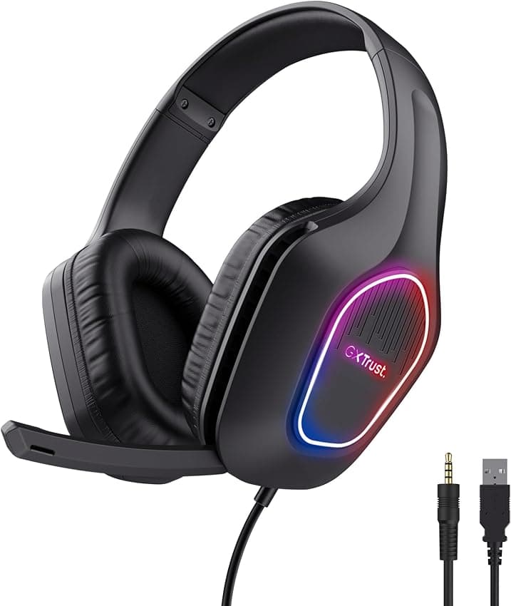 Imagen de GXTrust 419 Rayne Cascos gaming ligeros 50 mm 🎧 en OfertitasTOP