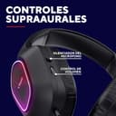 Thumbnail 5 de GXTrust 419 Rayne Cascos gaming ligeros 50 mm 🎧