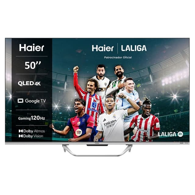 Imagen de Haier H50Q800UX TV QLED 50" 4K UHD Smart Google Atmos 📺 en OfertitasTOP