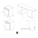 Thumbnail 1 de Haier XI 4C4S0SB lavavajillas integrable 14 servicios 📺