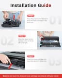 Thumbnail 5 de Halloya DR2400 Tambor para Brother 👕 HL-L2310D y más (2 Pack)