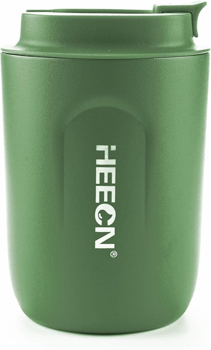 HEECN® Palm ☕️ Taza térmica doble pared portátil y sin BPA
