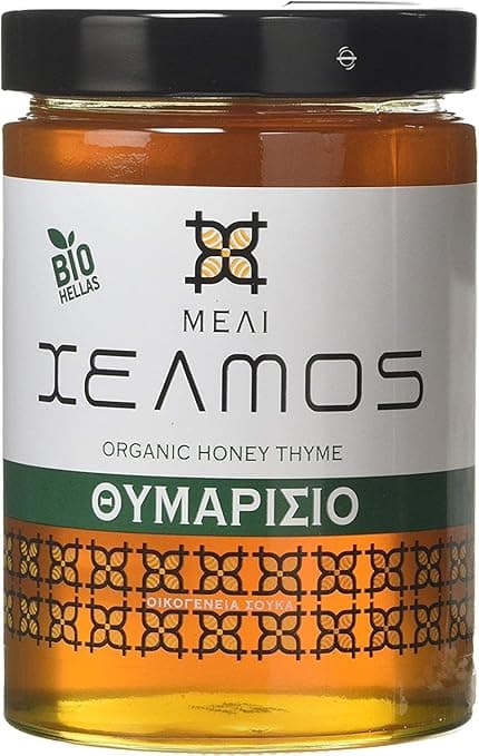 Helmos Bio Miel de Tomillo Griega 800 g 🍯 Auténtica y Natural