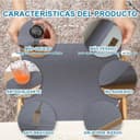 Thumbnail 1 de Hersvin Protector de Cocina 30cm x 300cm, EVA, Gris Oscuro 🛡️