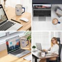 Thumbnail 3 de 🫖 Hervidor eléctrico 350ml 4 temperaturas portátil 300W apagado automático