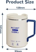 Thumbnail 6 de 🫖 Hervidor eléctrico 350ml 4 temperaturas portátil 300W apagado automático