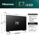 Thumbnail 1 de Hisense 75E7NQ TV QLED 75" UHD 4K, 120 Hz