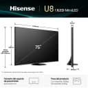 Thumbnail 1 de Hisense 75U8Q Smart TV 75" UHD 4K, 165Hz