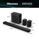 Thumbnail 1 de Hisense AX-5140Q Barra de sonido Dolby Atmos 600 W