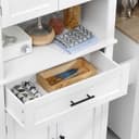 Thumbnail 7 de HOMCOM Alacena de Cocina Aparador para Microondas 4 Puertas 🍽️