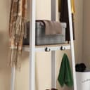 Thumbnail 8 de HOMCOM Perchero de Pie con Ganchos y Estantes 🌿