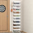Thumbnail 5 de HOMIDEC Zapatero 10 Niveles Blanco 🥿 Organizador de zapatos