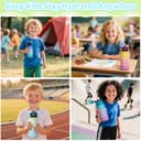 Thumbnail 6 de HoneyHolly Botellas 500 ml botella infantil con pajita 📱