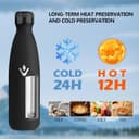 Thumbnail 1 de HoneyHolly Cantimplora Niños 500ML 🧊 Sin BPA, Térmica, Reutilizable