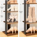 Thumbnail 2 de HOOBRO Zapatero Vertical con 7 Niveles y Ganchos 🥿