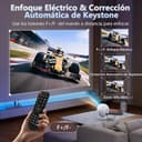 Thumbnail 1 de HOVVIDA Proyector 2025 Portátil 4K WiFi Bluetooth 360°