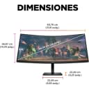 Thumbnail 2 de HP OMEN 34c Monitor 34" WQHD 165Hz Curvo 🎮