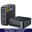 Thumbnail 3 de Huidun H20 Mini PC Negro Intel N95, 16 GB/512 GB