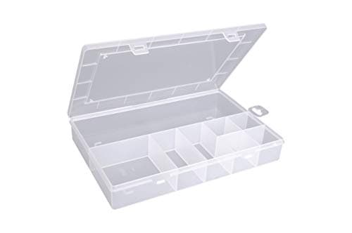 Hünersdorff PP-Eco caja de almacenaje: organizador transparente 23,3 x 33,9 x 5,8 cm