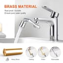 Thumbnail 4 de Ibergrif M91006 Aireador giratorio 1440° para grifo, 3 roscas 🎛️