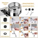 Thumbnail 5 de Ibergrif M91006 Aireador giratorio 1440° para grifo, 3 roscas 🎛️