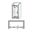 Thumbnail 4 de Ibermampara Orión mampara ducha 8 mm 198 cm