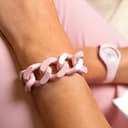 Thumbnail 2 de ICE Jewellery Chain bracelet Pulsera malla rosa XL con medalla de oro 📿