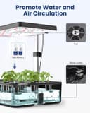 Thumbnail 2 de iDOO Smart Garden con lámpara LED y temporizador 🌱