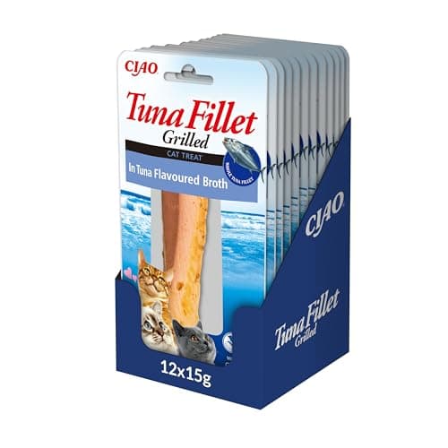 Imagen de INABA Fillet Gatos Filete de atún en caldo 180 g 🐱 en OfertitasTOP