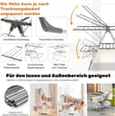 Thumbnail 1 de Innotic Tendedero Plegable Vertical 🧺 – Ideal para Espacios pequeños