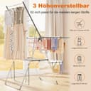 Thumbnail 3 de Innotic Tendedero Plegable Vertical 🧺 – Ideal para Espacios pequeños
