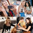 Thumbnail 7 de ivoler Cordon para Movil Universal Negro 📱