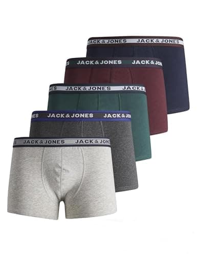 Imagen de Jack & Jones Jacoliver Trunks bóxer 5 pack, 164 en OfertitasTOP
