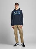 Thumbnail 3 de JACK & JONES Jjecorp Logo Sweat Hood Capucha Navy Blue XXL