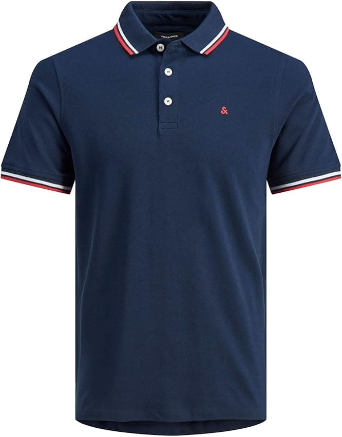 Imagen de Jack & Jones Polo Hombre Navy Blazer 4XL 👕 en OfertitasTOP