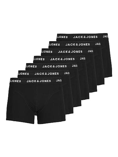 Imagen de Jack & Jones Trunks 7-Pack XXL boxer negros 🎽 en OfertitasTOP