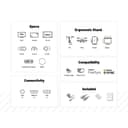 Thumbnail 2 de JAPANNEXT JN-IPS238G120F-HSP-W Monitor 23,8" 120Hz FullHD