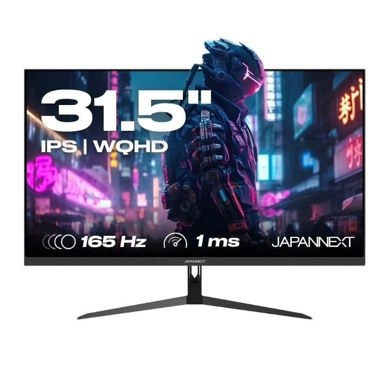 Imagen de JAPANNEXT JN-IPS3150WQHDR165 31,5" LED IPS QHD 165 Hz FreeSync en OfertitasTOP