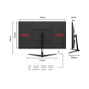 Thumbnail 1 de JAPANNEXT JN-IPS315UHDR Monitor 31,5" 4K HDR FreeSync