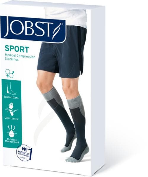 Imagen de Jobst Sport Calcetines 20–30 mmHg, negro talla S en OfertitasTOP