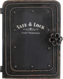 Thumbnail principal de Kare Design Caja Fuerte Vintage con Ganchos, Negro, 31x24x13 cm