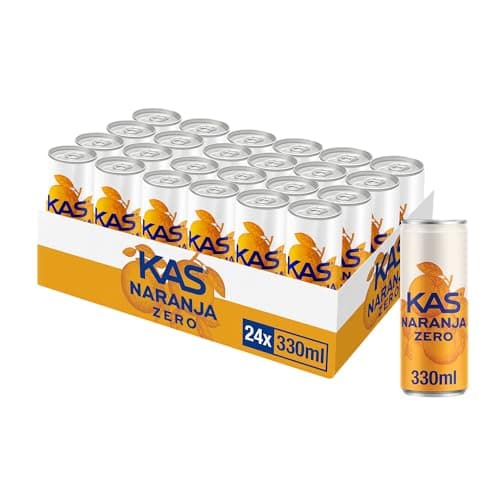 Kas naranja Pack 24 latas 330 ml 🥤