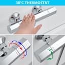 Thumbnail 3 de Kelleria Grifo de ducha con termostato y botón de seguridad 🚿