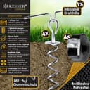 Thumbnail 1 de KESSER® Anclajes de Acero Inoxidable para Jardín 🌳