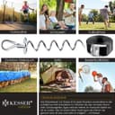 Thumbnail 2 de KESSER® Anclajes de Acero Inoxidable para Jardín 🌳