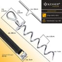 Thumbnail 7 de KESSER® Anclajes de Acero Inoxidable para Jardín 🌳