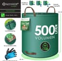 Thumbnail 6 de KESSER® Set de sacos de jardín, 500 l (2er Pack) 🍃
