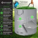 Thumbnail 1 de KESSER® Sacos de Jardín Plegables con Guantes 🌿 2er Pack