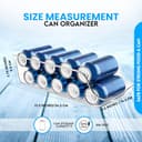Thumbnail 1 de KICHLY Organizador Nevera latas (Pack de 4) 📦